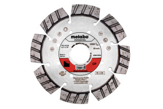 Алмазный отрезной диск Metabo 115x22,23 mm, "CP", бетон "professional" (628570000)