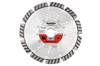Алмазный отрезной диск Metabo 180x22,23 mm, "CP", бетон "professional" (628573000)