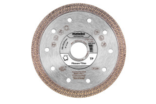 Алмазный отрезной диск Metabo 125x22,23 mm, "TP", Плитка "professional" (628579000)