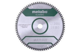Пильное полотно Metabo «Multi Cut - Classic», 305x30 Z80 FZ/TZ 5neg /B (628667000)