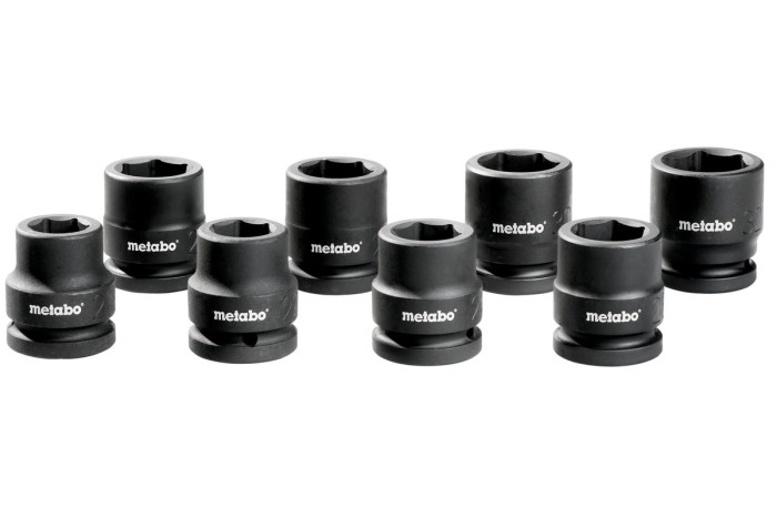 Набор ударопрочных торцевых головок Metabo 3/4" (628834000)
