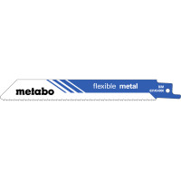 5 пилок для сабельных пил Metabo «Flexible Metal», 150 x 0,9 мм (631454000)