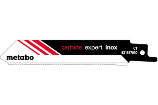 2 пилки для сабельных пил Metabo «Expert Inox», 115 x 1,25 мм (631817000)