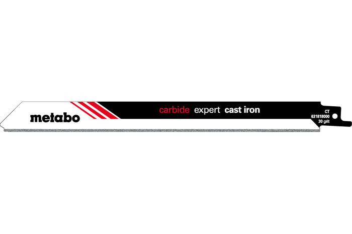 2 пилки для сабельных пил Metabo «Expert Cast Iron», 225/ 1,25 мм (631818000)