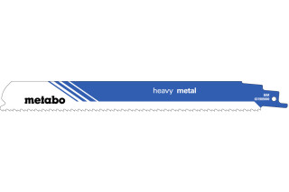 5 пилок для сабельных пил Metabo «Heavy Metal», 225 x 1,1 мм (631989000)