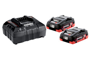 Набор аккумуляторов Metabo 18В 2×4А·ч + зарядное устройство для ASC 55 (685163000)