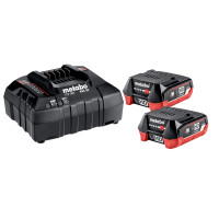 Набір акумуляторів Metabo 12В 2×4А·год + зарядний пристрій ASC 55 (685301000)