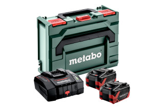 Базовый комплект Metabo 2 аккумулятора LiHDX 8,0 Ач, ASC 290 + metaBOX 145 (685305000)