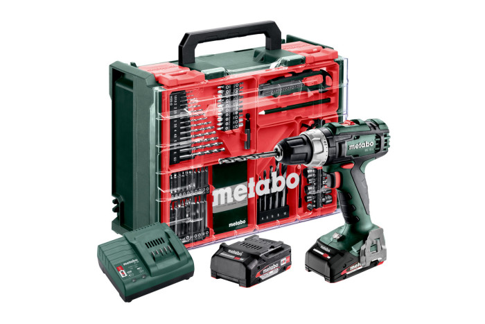Аккумуляторная дрель-шуруповерт Metabo BS 18 L Set (602321710)