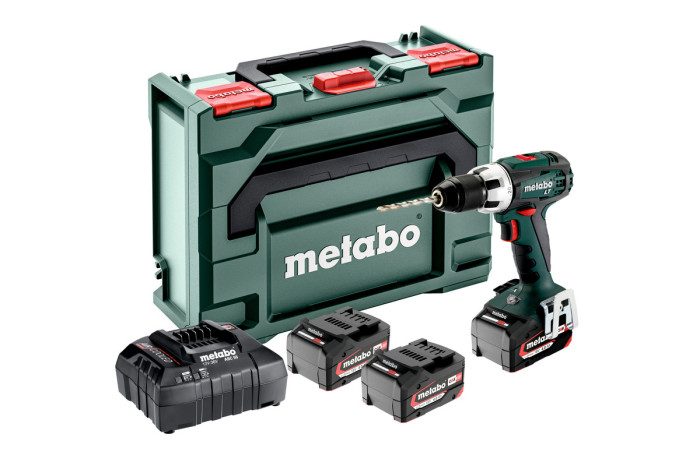 Акумуляторний дриль-шуруповерт Metabo BS 18 LT Set (602102960)