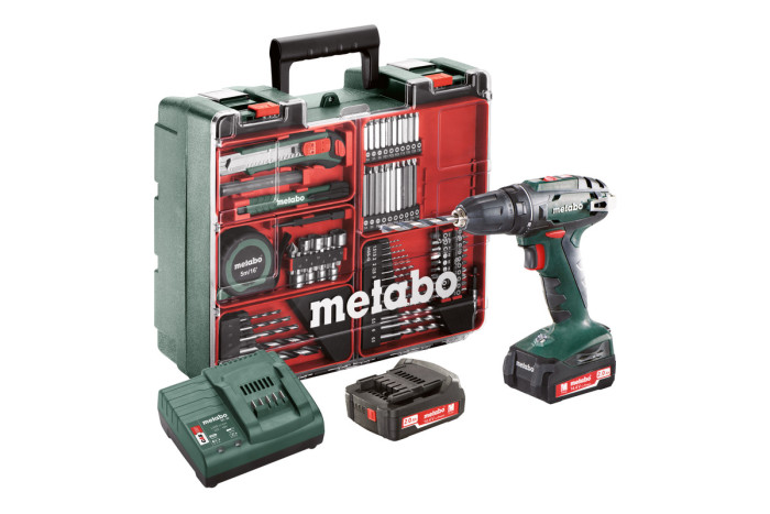 Аккумуляторная дрель-шуруповерт Metabo BS 14.4 Set (602206880)