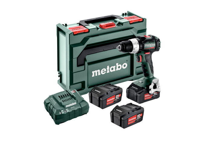 Акумуляторний дриль-шуруповерт Metabo BS 18 LT BL Set (602325960)