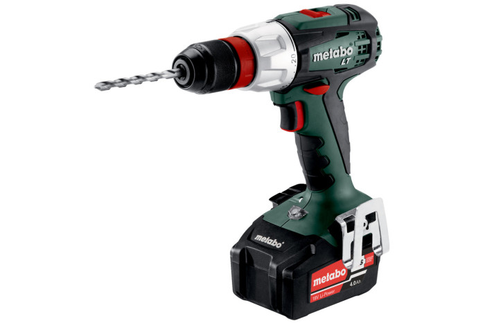 Аккумуляторная дрель-шуруповерт Metabo BS 18 LT Quick (602104500)