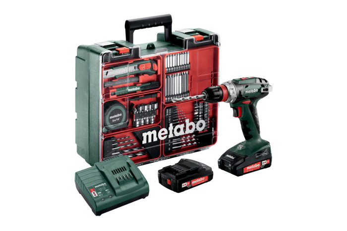 Аккумуляторная дрель-шуруповерт Metabo BS 18 Quick Set (602217880)