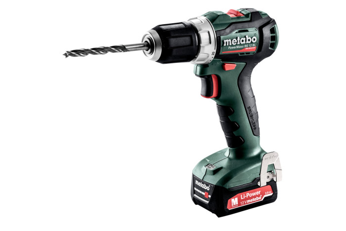 Аккумуляторная дрель-шуруповерт Metabo PowerMaxx BS 12 BL (601038500)