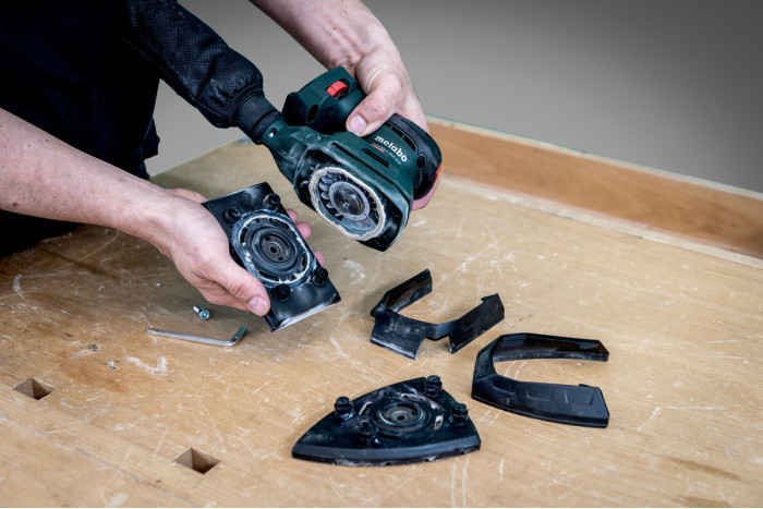 Акумуляторна вібраційна шліфувальна машина Metabo PowerMaxx SRA 12 BL (602036850)