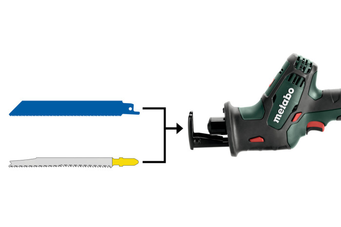 Аккумуляторная сабельная пила Metabo SSE 18 LTX Compact (602266800)