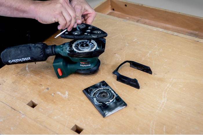 Аккумуляторная многофункциональная шлифмашина Metabo PowerMaxx SMA 12 BL (602037850)