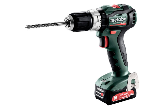 Акумуляторний ударний дриль Metabo PowerMaxx SB 12 BL (601077500)