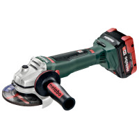 Акумуляторна кутова шліфувальна машина (болгарка) Metabo WB 18 LTX BL 125 Quick (613077810)