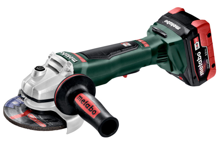 Акумуляторна кутова шліфувальна машина (болгарка) Metabo WPB 18 LTX BL 125 Quick (613075660)