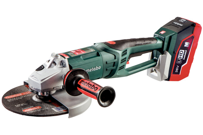 Акумуляторна кутова шліфувальна машина (болгарка) Metabo WPB 36 LTX BL 230 (613101660)