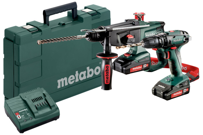Аккумуляторный инструмент в комплекте Metabo Combo Set 2.3.4 18В (685090000)