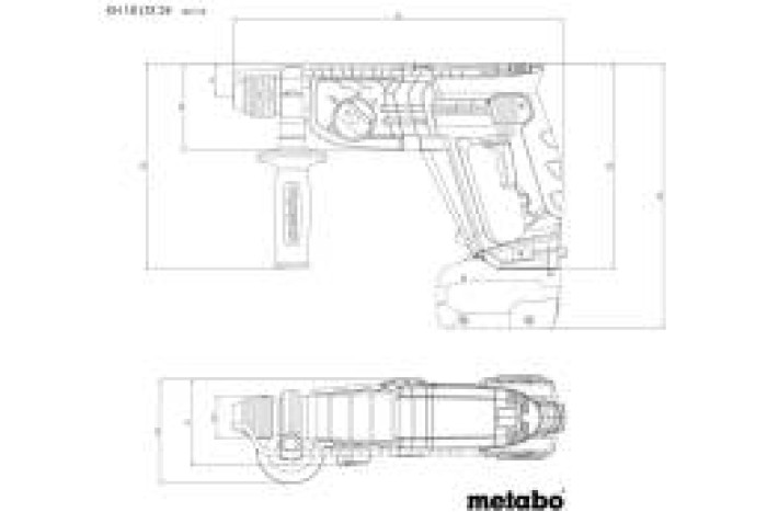 Аккумуляторный щеточный перфоратор Metabo KH 18 LTX 24 (601712650)