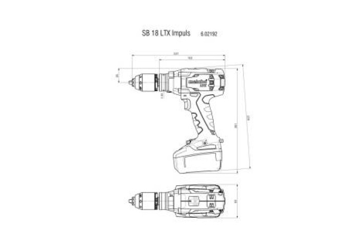 Аккумуляторный инструмент в комплекте Metabo Combo Set 5.1 (685210000)