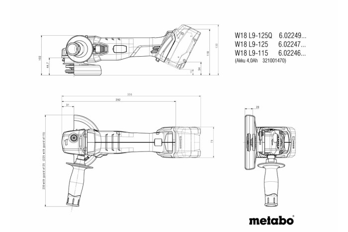 Аккумуляторный инструмент в комплекте Metabo Combo Set 5.1 (685210000)