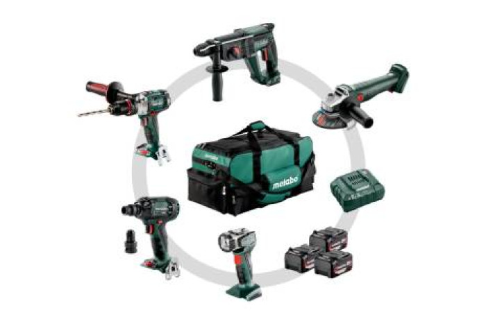 Аккумуляторный инструмент в комплекте Metabo Combo Set 5.1 (685210000)