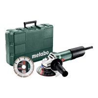 Угловая шлифовальная машина (болгарка) Metabo W 850-125 Set (603608540)