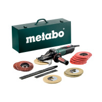 Угловая шлифовальная машина (болгарка) Metabo WEVF 10-125 Quick Inox Set (613080500)