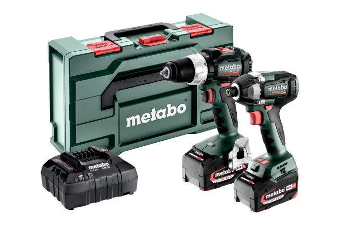 Акумуляторний інструмент в комплекті Metabo Combo Set 2.8.4 18В (685196000)