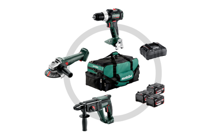 Акумуляторний інструмент в комплекті Metabo Combo Set 3.1 (685212000)