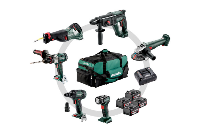 Аккумуляторный инструмент в комплекте Metabo Combo Set 6.1 (685211000)