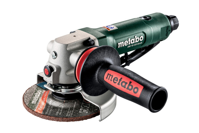 Пневматична кутова шліфувальна машина (болгарка) Metabo DW 10-125 Quick (601591000)