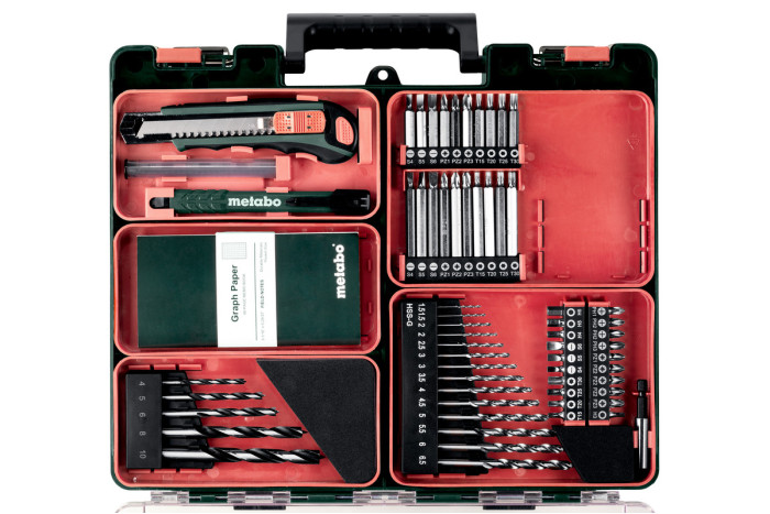 Аккумуляторная дрель-шуруповерт Metabo PowerMaxx BS Set (600080880)