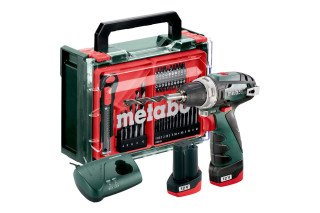 Аккумуляторная дрель-шуруповерт Metabo PowerMaxx BS Basic Set (600080710)