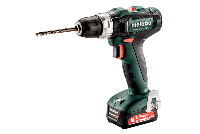 Аккумуляторная ударная дрель Metabo PowerMaxx SB 12 (601076500)