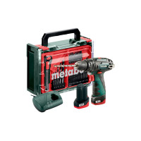 Аккумуляторная ударная дрель Metabo PowerMaxx SB Basic Set (600385710)