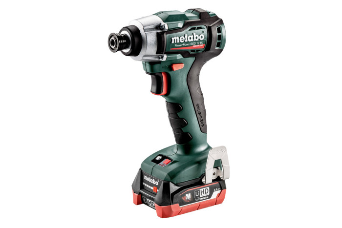 Аккумуляторный ударный гайковерт Metabo PowerMaxx SSD 12 BL (601115800)