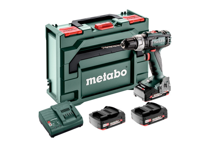 Аккумуляторная ударная дрель Metabo SB 18 L Set (602317540)