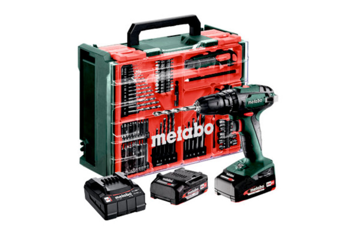 Аккумуляторная ударная дрель Metabo SB 18 Set (602245710)