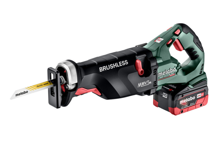 Аккумуляторная сабельная пила Metabo SSEP 18 LTX BL MВT (602258810)