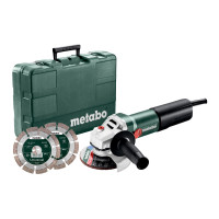 Угловая шлифмашина (болгарка) Metabo WEQ 1400-125 Set (600347510)