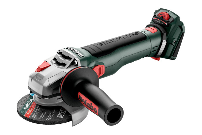 Акумуляторна кутова шліфувальна машина (болгарка) Metabo WВB 18 LT BL 11-115 Quick (613056840)